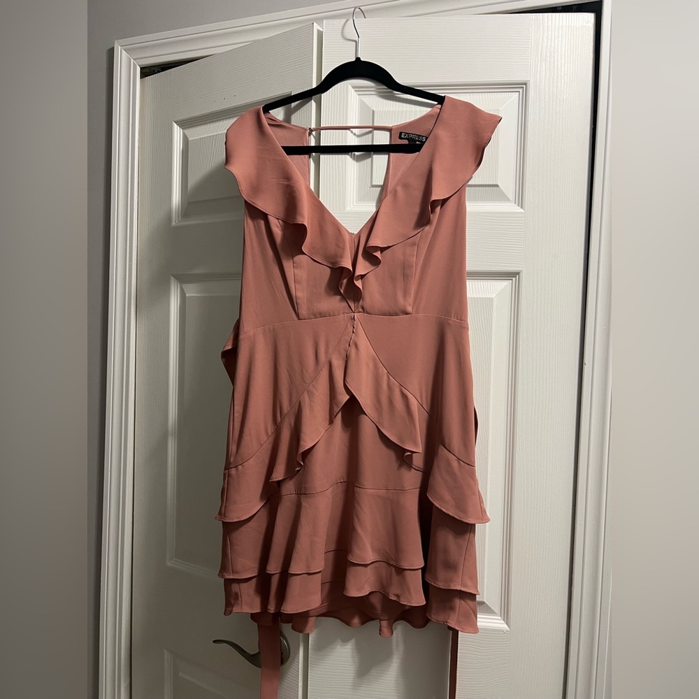 Express Pink Sleeveless Top